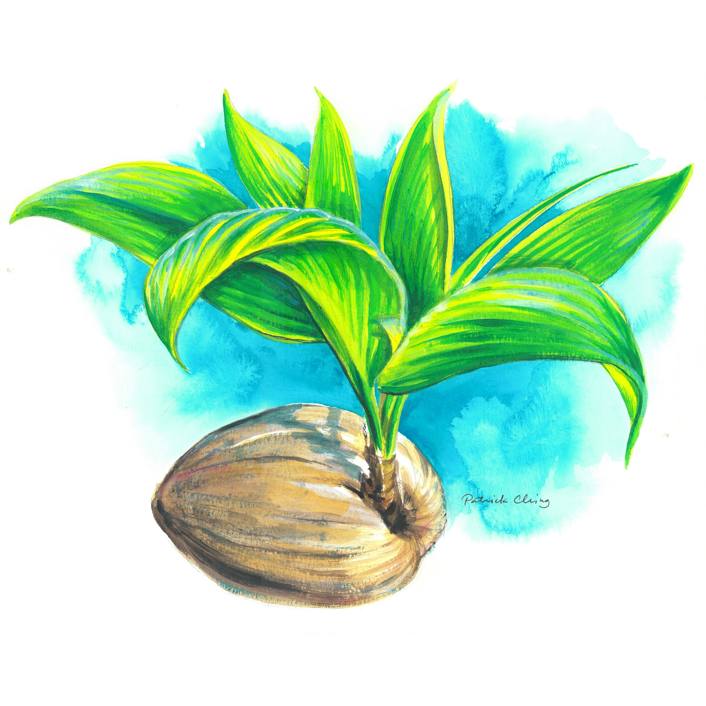Coconut Keiki Art Mug – Elegant & Functional Ceramic Mug 15 oz